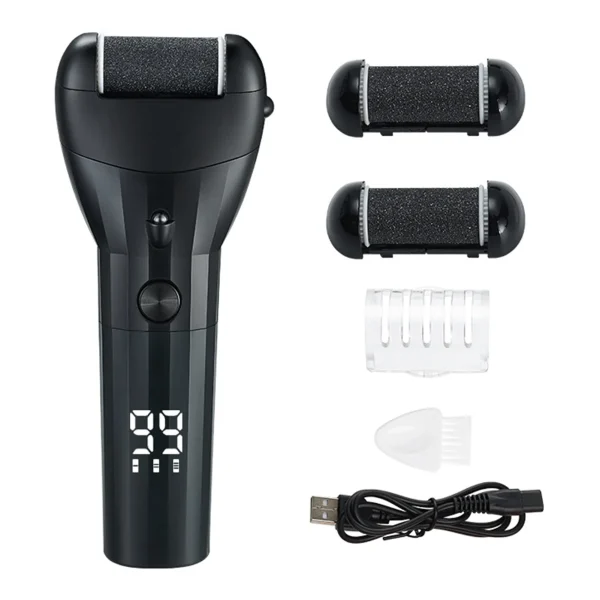 Electric Foot File Grinder Callus Remover Machine Pedicure Device Foot Care Tools Feet Heels Dead Hard Skin USB for Men Women - Image 10