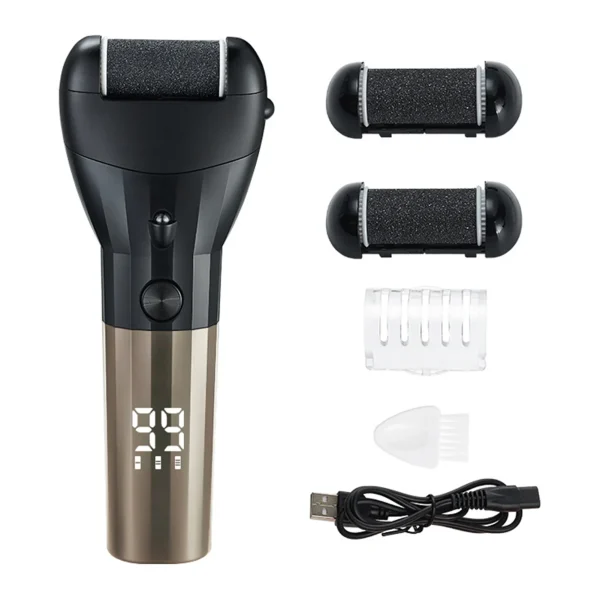 Electric Foot File Grinder Callus Remover Machine Pedicure Device Foot Care Tools Feet Heels Dead Hard Skin USB for Men Women - Image 9