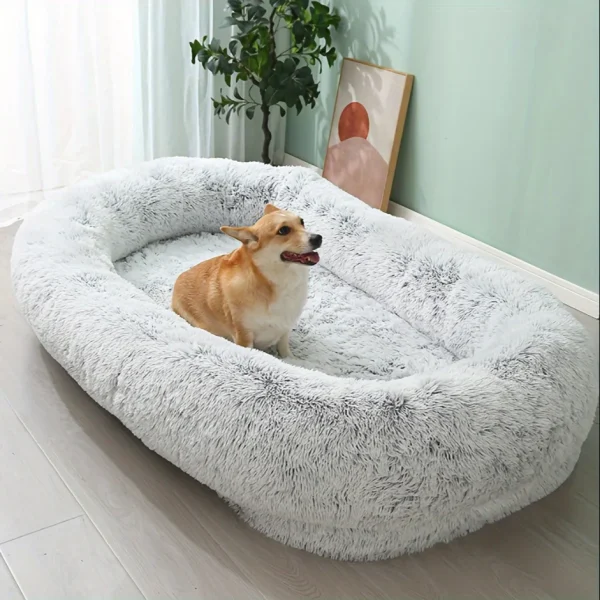 Large Human Dog Bed Human-Sized Big Dog Bed For Adults  pet bed  dog beds for large dogs Pet supplies - Image 3