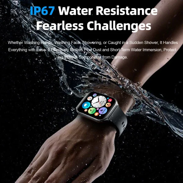 New Ultra Thin Smart Watch men 1.96" AMOLED 360*360 HD Pixel Display Always Show Time Call Reminder Smartwatch Ladies For huawei - Image 5