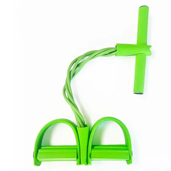 Four-Tube Pedal Tensioner Multi-Functional Household Fitness Equipment Yoga Abdominal Strengthening Elastic Band Tension Rope - Image 8