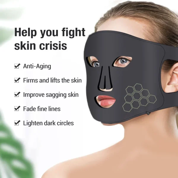 Red Light therapy  Mask 460nm 660nm 850nm LED Beauty Devices Face Instrument Rejuvenation Skin Anti Aging Wrinkle Skin Repair - Image 4