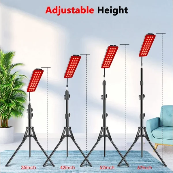 Astarexin Red Light Therapy Face Lamp Infrared Light Therapy Full Body Pain Relief Physiotherapy Skin Care Beauty  660nm 850nm - Image 6