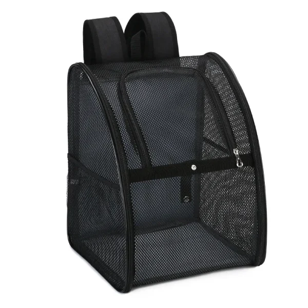 Pet Supplies Mesh Breathable Double Shoulder Dog Backpack Outdoor Travel Cat Bag Pet Summer Backpack - Image 9