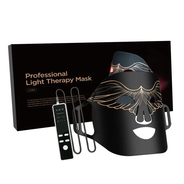 Lescolton New Red Led Light Therapy Infrared Flexible Soft Mask Silicone 4 Color Led Therapy Anti Aging Advanced Photon Mask - Image 7