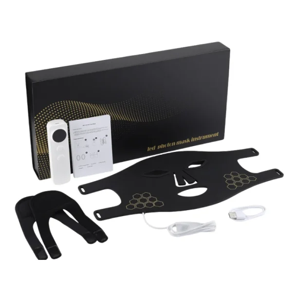 Red Light therapy  Mask 460nm 660nm 850nm LED Beauty Devices Face Instrument Rejuvenation Skin Anti Aging Wrinkle Skin Repair - Image 2