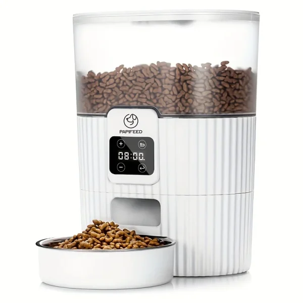 PAPIFEED cat automatic feeder dog fixed feeding machine cat food dog food wifi remote smart cat pet food dispenser - Image 8
